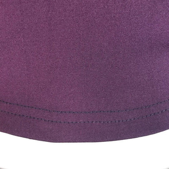 HANES Sport COOLMAX Racer Back Colorblock Workout Tank Navy Blue & Maroon Size S - Picture 10 of 15